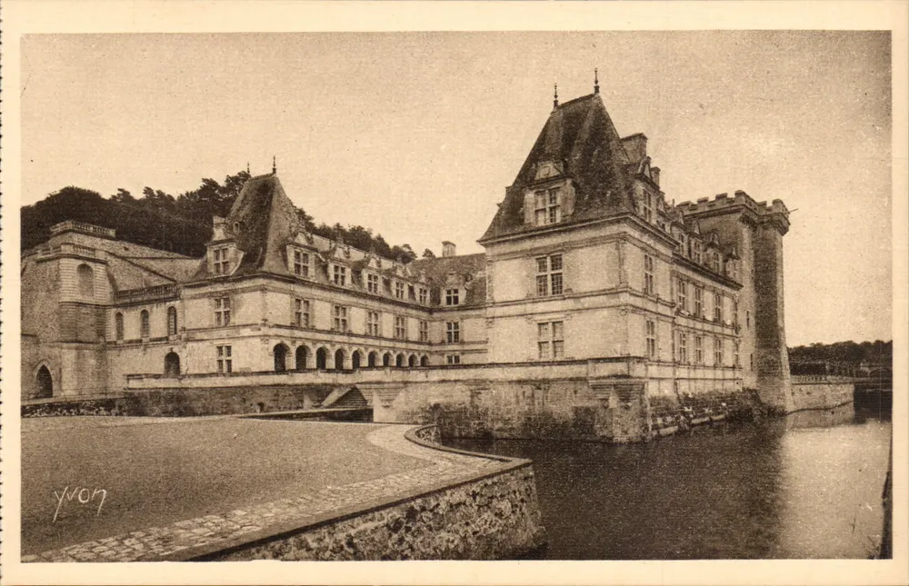 Castelo de Villandry — Castelos da Loire — Edição de Arte YVON - Frente