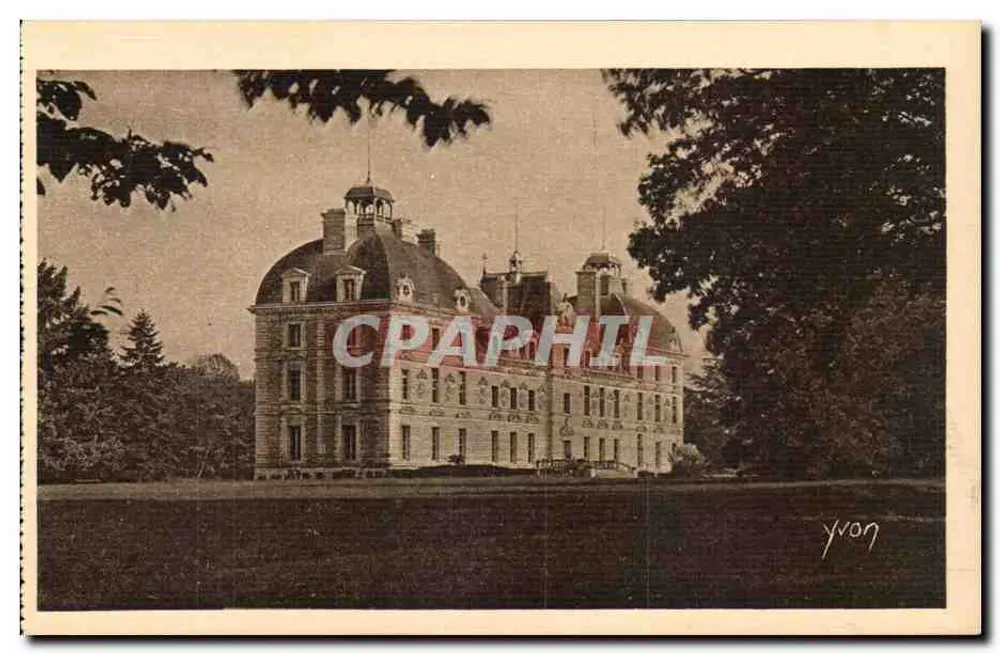 Castelo de Cheverny — Castelos da Loire — Edição de Arte YVON - Frente