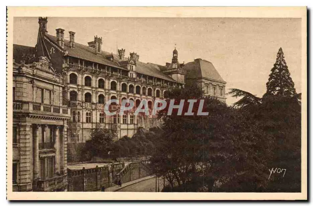 Schloss Blois — Flügel von François I — Edition d'Art YVON, Paris - Vorderseite