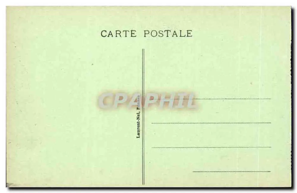 Mont-Saint-Michel — Die Ritterhalle (13. Jahrhundert) — Laurent-Nel, n°144 - Rückseite