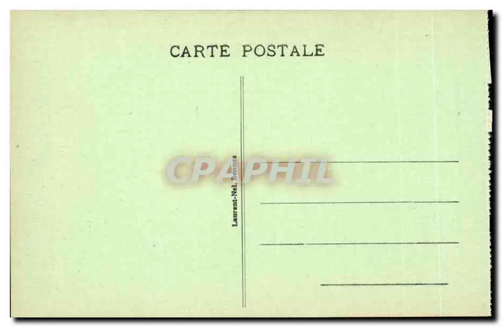 O Cloître (século XIII) — Mont-Saint-Michel — Laurent-Nel, série 35 - Verso