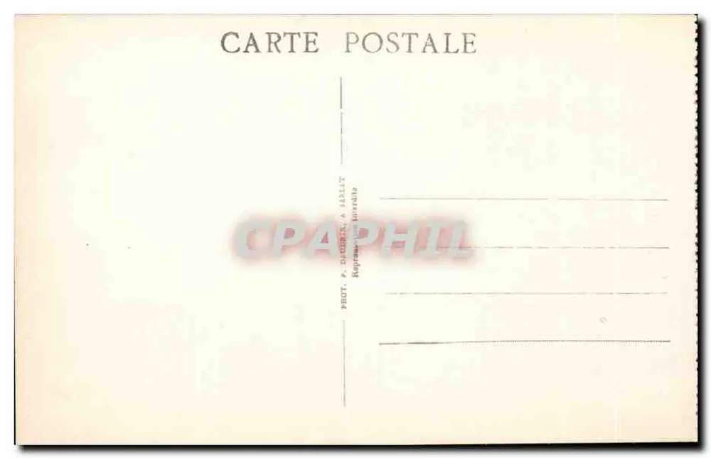 Castelo feudal de Beynac (em Sarladais) — Vista do Péché — P. D. S. - Verso