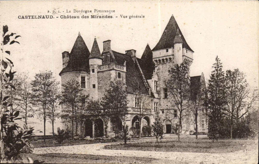 Castelnau - Schloss Mirandes - Allgemeiner Blick - Vorderseite