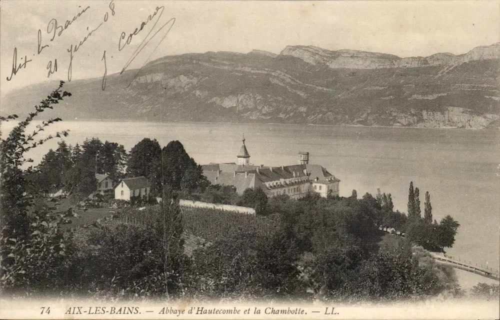 Aix-les-Bains — Abtei Hautecombe und die Chambotte — LL. - Vorderseite
