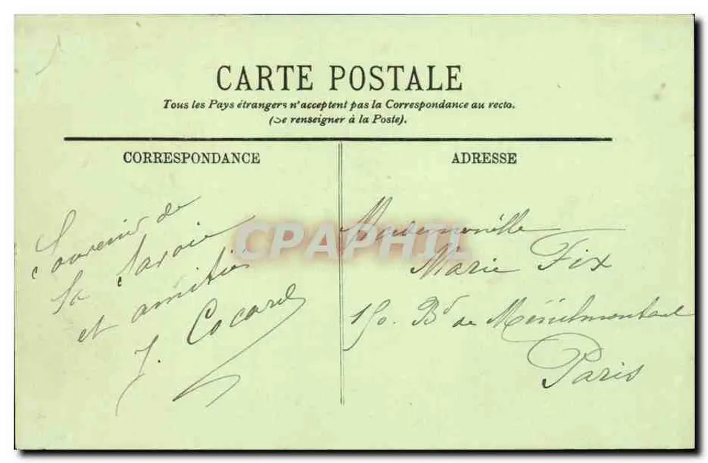 Aix-les-Bains — Abtei Hautecombe und die Chambotte — LL. - Rückseite