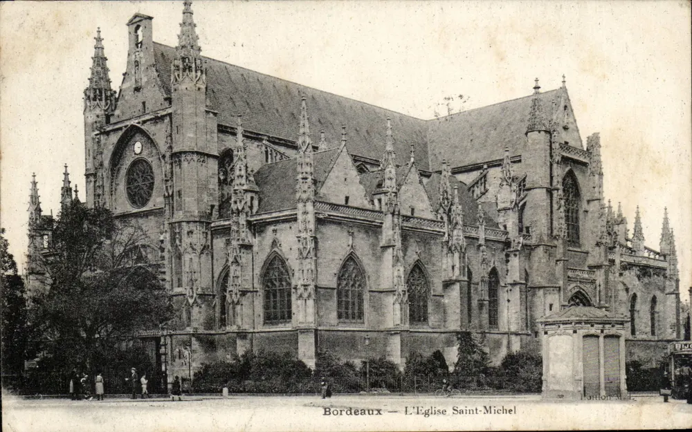 Bordeaux — A Igreja de São Miguel — Edição Farlton & Cie - Frente
