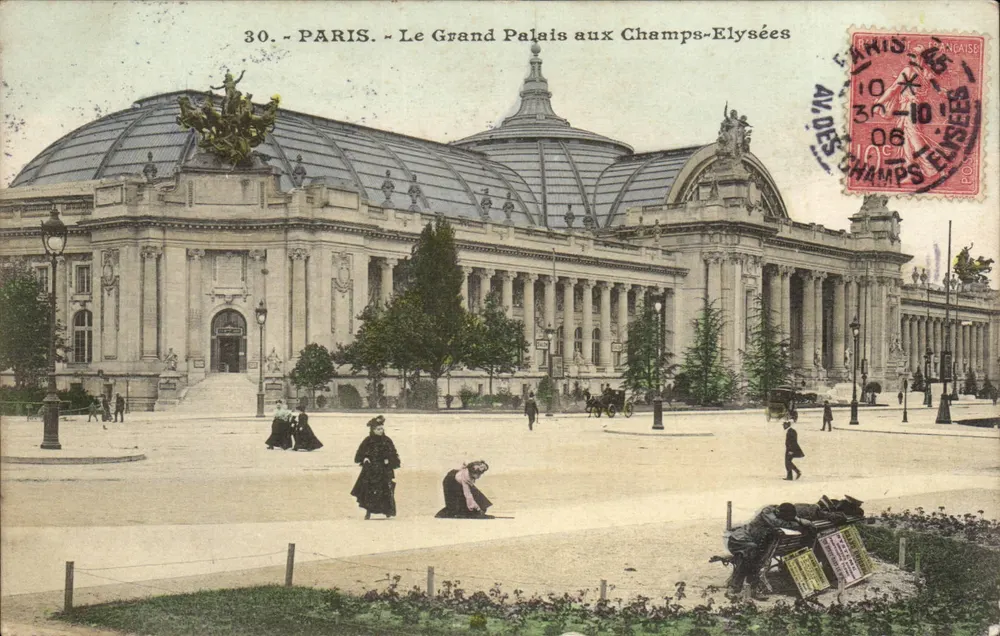 Paris - Der Grand Palais an den Champs-Élysées — anonymer Verlag, Nr. 30 - Vorderseite