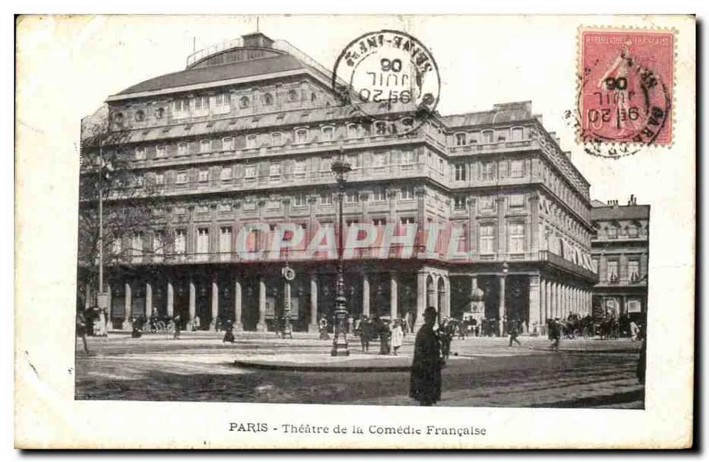 PARIS - Théâtre de la Comédie Française — éditeur non visible - Recto
