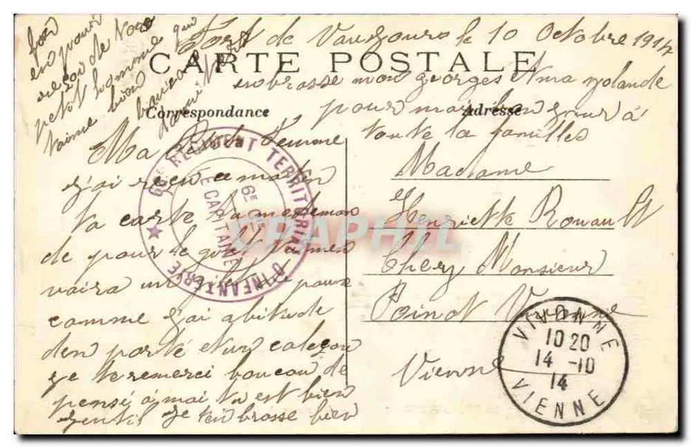 Paris (1. Arrondissement) — Avenue de l'Opéra — Verlag Schaeffer, Nr. 1503 - Rückseite