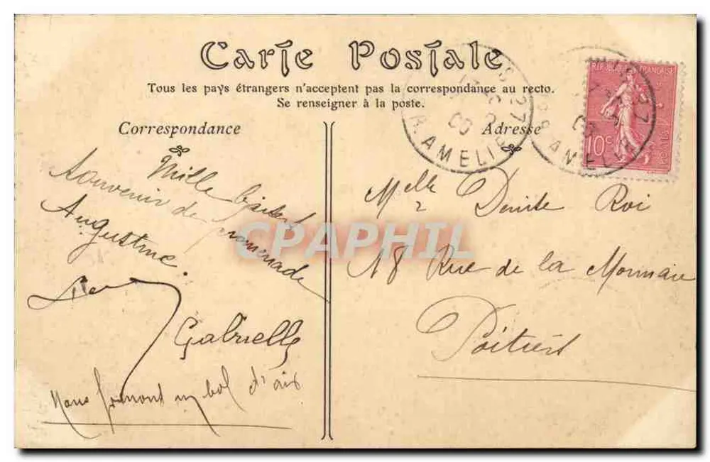 PARIS — A Torre Eiffel — ND Photo - Verso