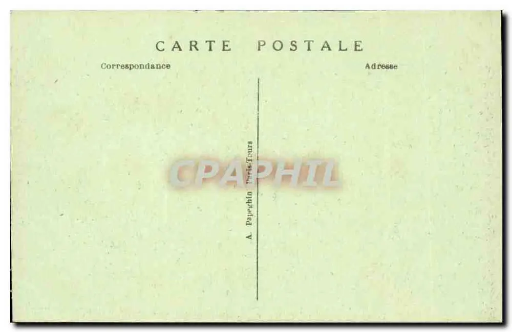 Paris - Die Passerelle des Passy-Metro — A.P. — n°62 - Rückseite