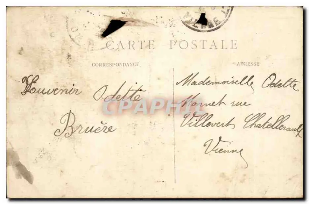 Paris — Le Pont Royal — La Conciergerie und die Seine — C.C.M. Nr. 163 - Rückseite