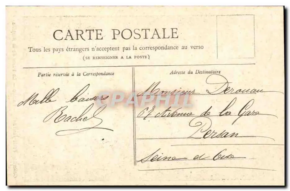 Bastille-Platz — Bastille-Säule — Sammlung Petit Journal - Rückseite