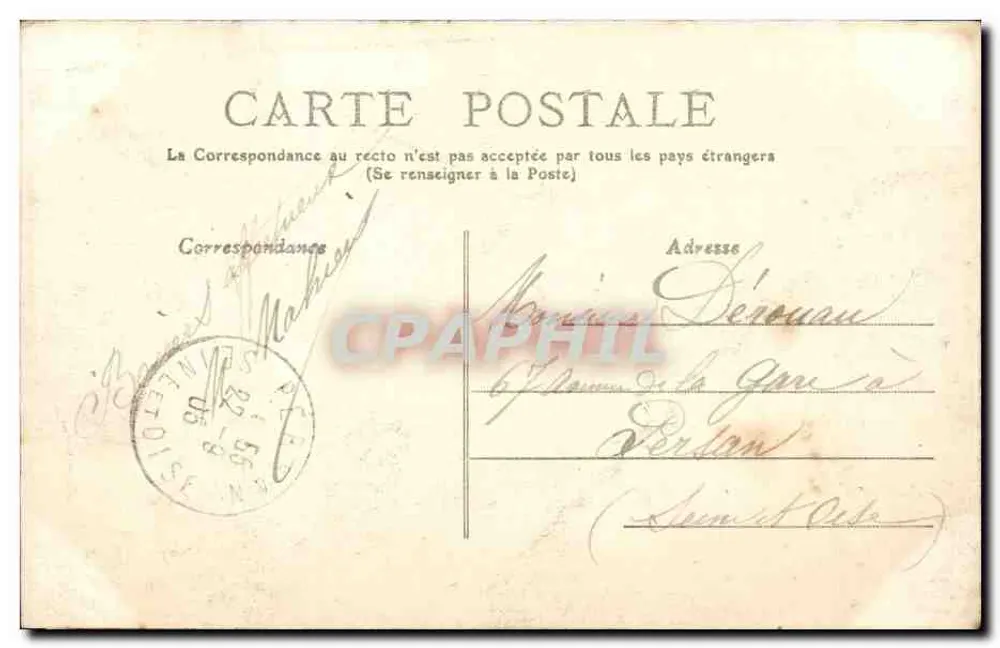 Ambiente de ROYAN — La Source, perto de TERRE-NEGRE — Editor não identificado, n° 212 - Verso