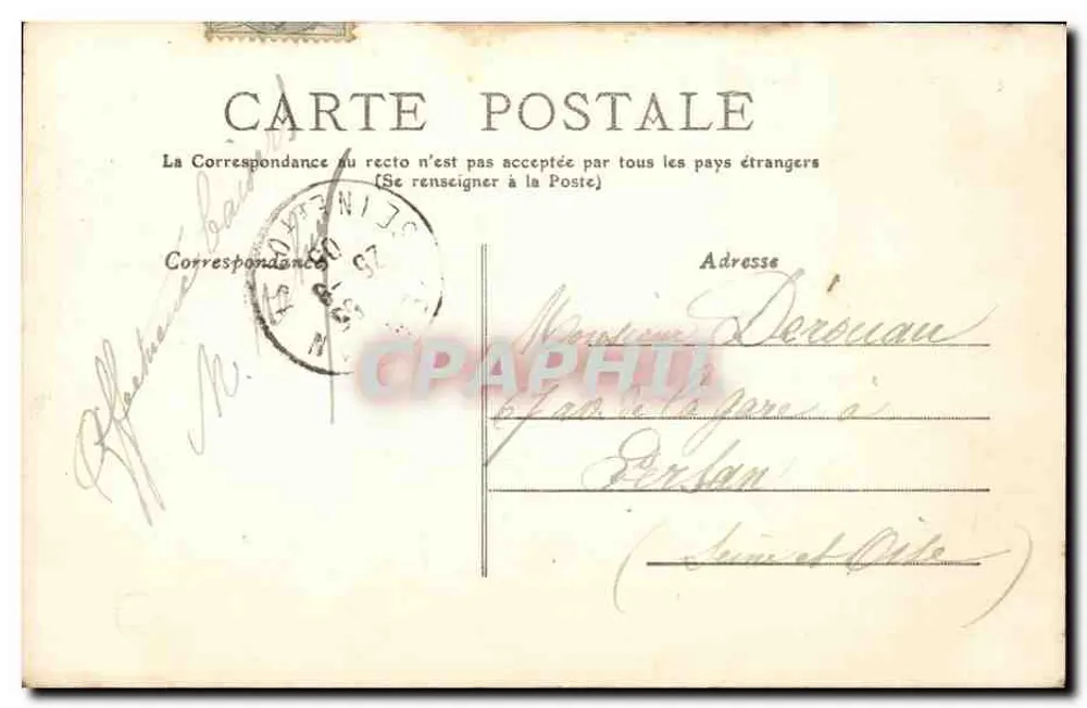 Royan - A Concha do Pombal (Robinson) — editor Robinson, n°73 - Verso