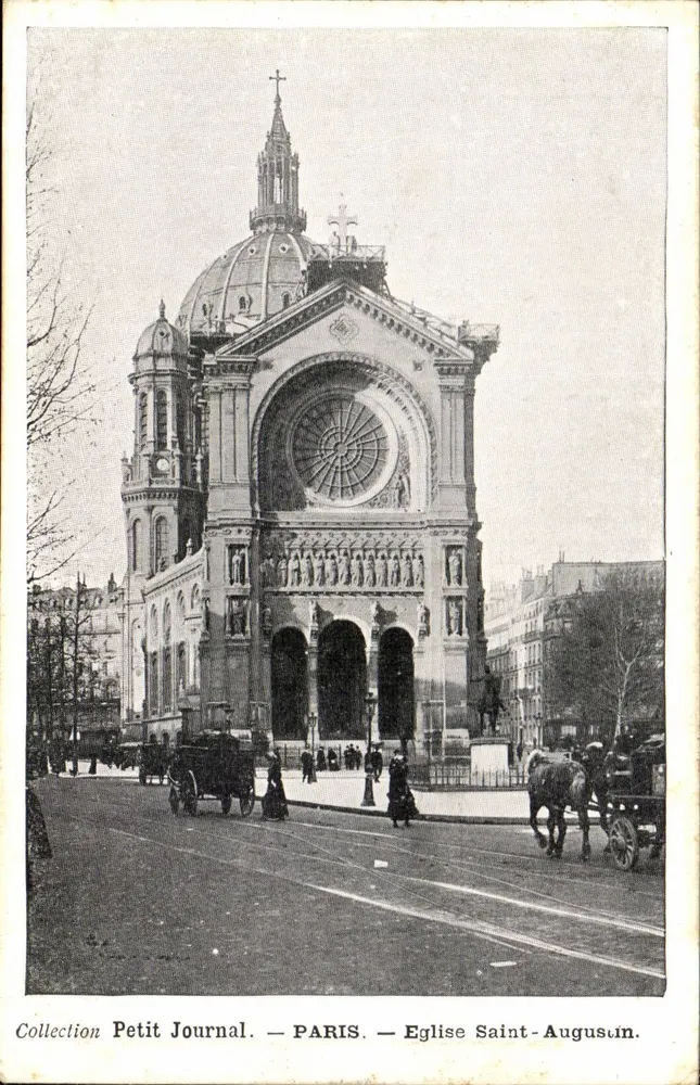 Paris — Kirche Saint-Augustin — Sammlung Petit Journal - Vorderseite
