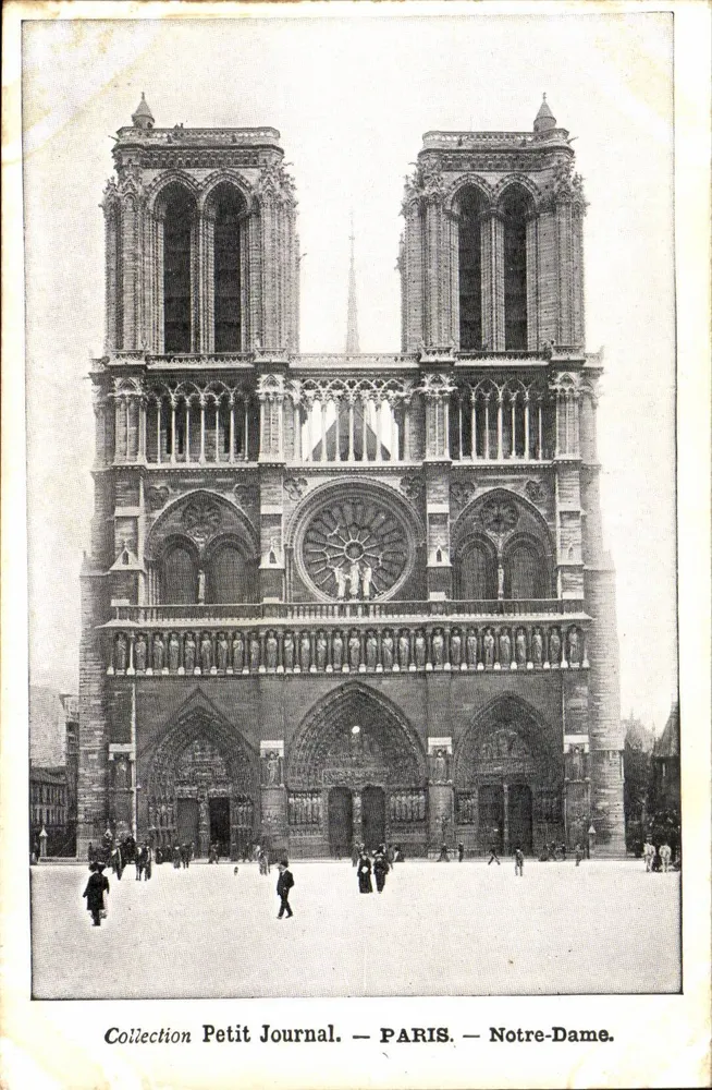 PARIS — Notre-Dame — Collectie Petit Journal - Voorkant