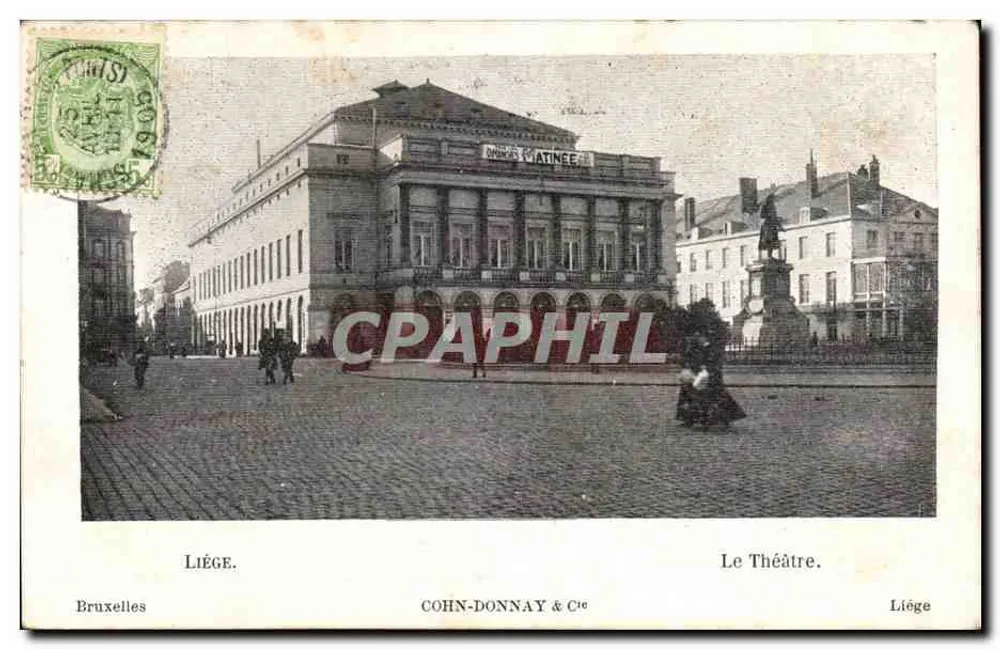 Liège — Das Theater — Cohn-Donnay & Cie - Vorderseite