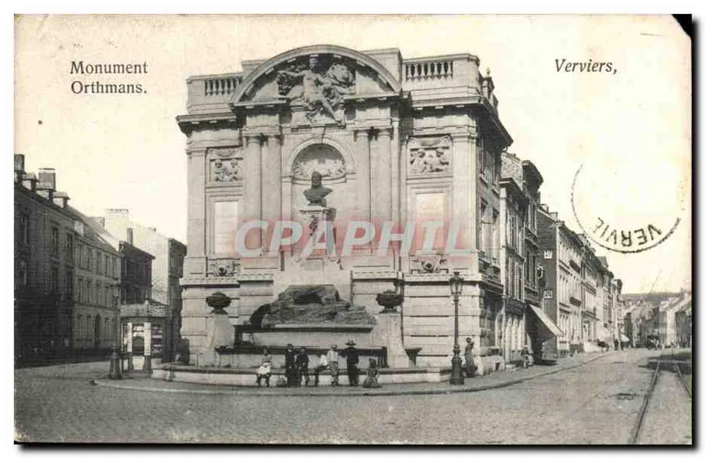 Orthmans-Monument — Verviers — unbekannter Verlag - Vorderseite