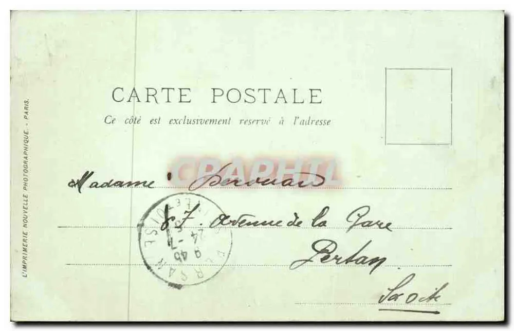 Jardins de Versailles — Le Bosquet des Dômes — LL. — Leuernier Edouard - Verso