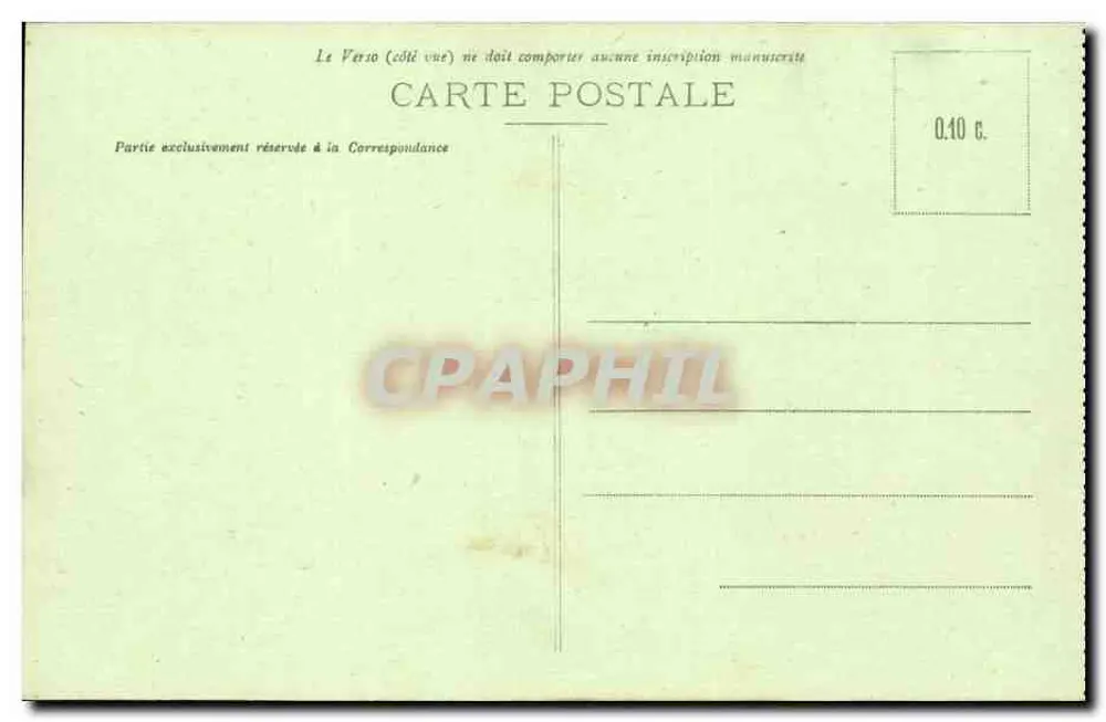 Albert (Somme) — A Gendarmeria Destruída — Edição Vve Petit Roger, Rue Carnot - Verso