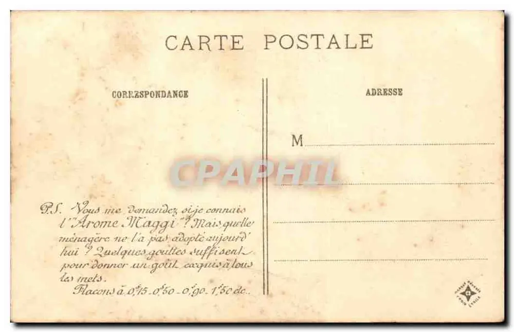 Santa Cecília em Albi — Nossas Igrejas — Coleção Maggi, n°39 - Verso