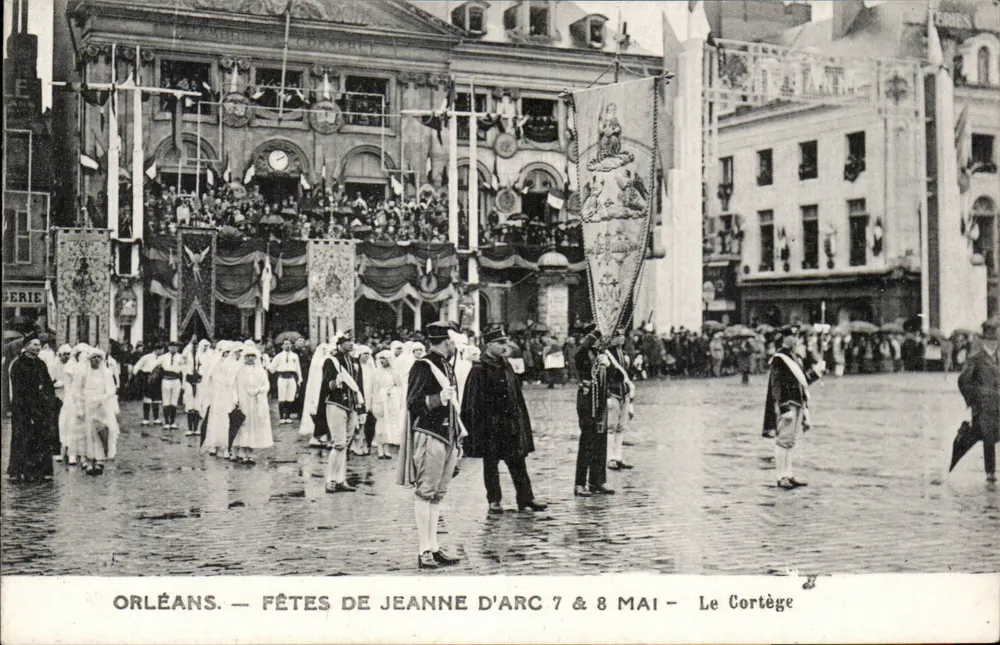 Orléans — Feste der Jeanne d'Arc am 7. und 8. Mai — Der Umzug - Vorderseite