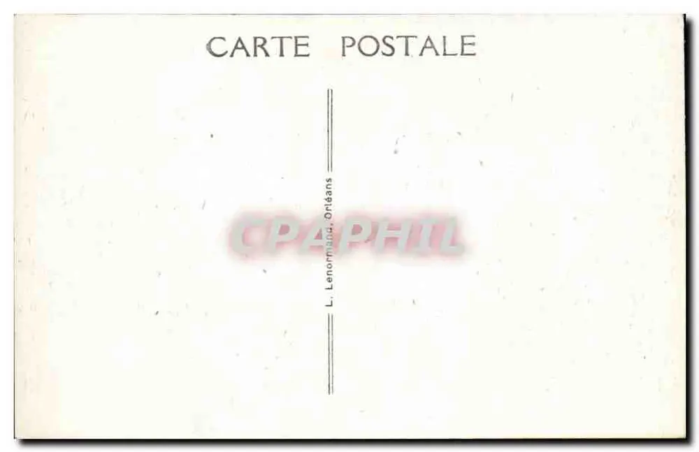 Orléans — Feste der Jeanne d'Arc 7. & 8. Mai — Herr der Präsident der Republik - Rückseite