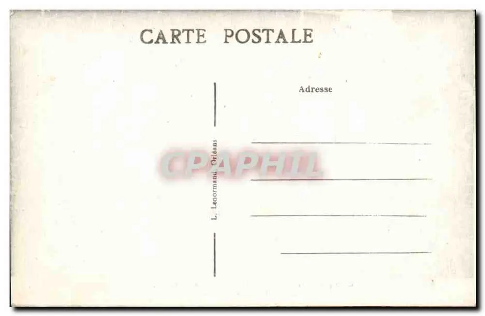 Orléans — 500. Jubiläum von Jeanne d'Arc 1929 — Historischer Umzug - Rückseite