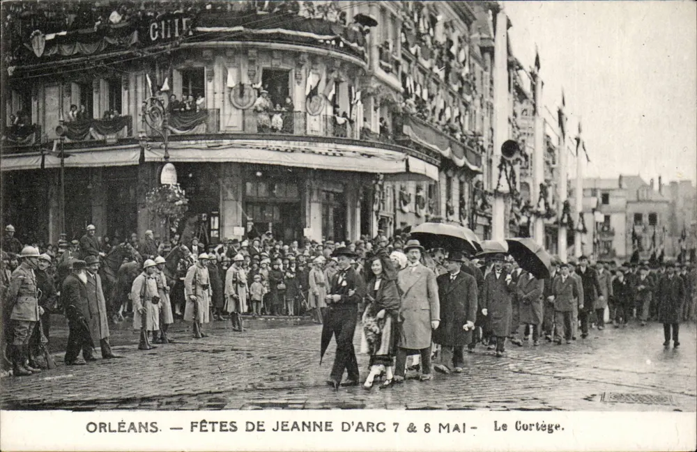 Orléans — Feste zu Ehren von Jeanne d'Arc 7. & 8. Mai — Der Cortege. - Vorderseite