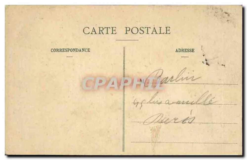 Der Runde Hut — Normandie — Sammlung P. Bunel, Fotograf-Verleger, in Vimontiers (Orne) — N° 1197 - Rückseite