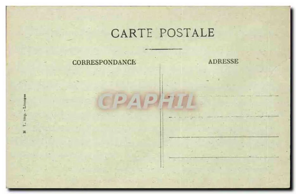 Les Bavarades — Katalanische Typen — M. T. imp.-Limagges, Nr. 3251 - Rückseite