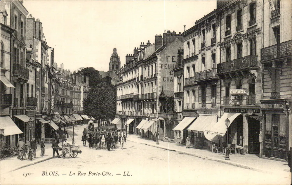 Blois — A Rue Porte-Côté — LL. - Frente