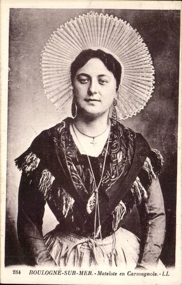 Boulogne-sur-Mer — Frau im Carmagnole-Kostüm — LL n°284 - Vorderseite