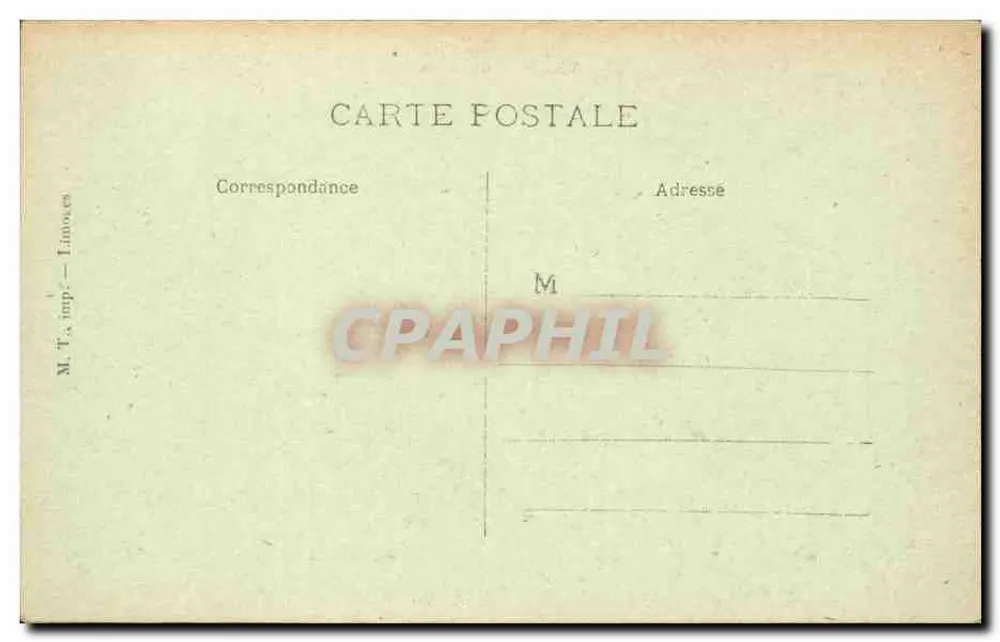 Katalanische Typen — Politische Szene — M.T. imp. - Linoce - Rückseite