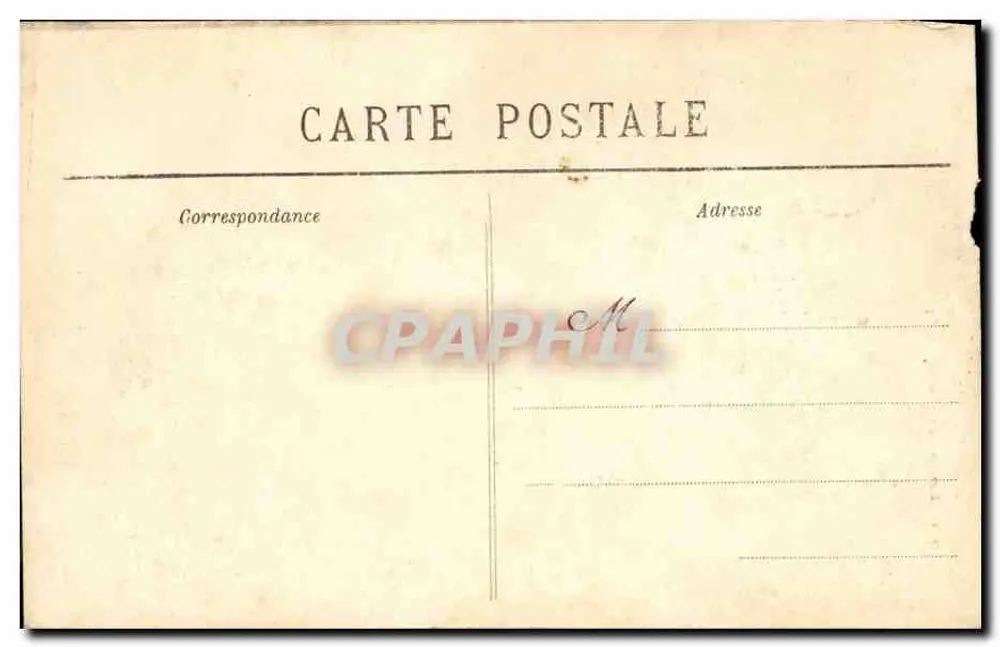 Junge Frau aus Pont-Aven — Sammlung Villard, Quimper — n° 1459 - Rückseite