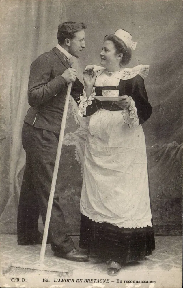 DIE LIEBE IN BRETAGNE — In Erkenntnis — C.B.D. n°185 - Vorderseite