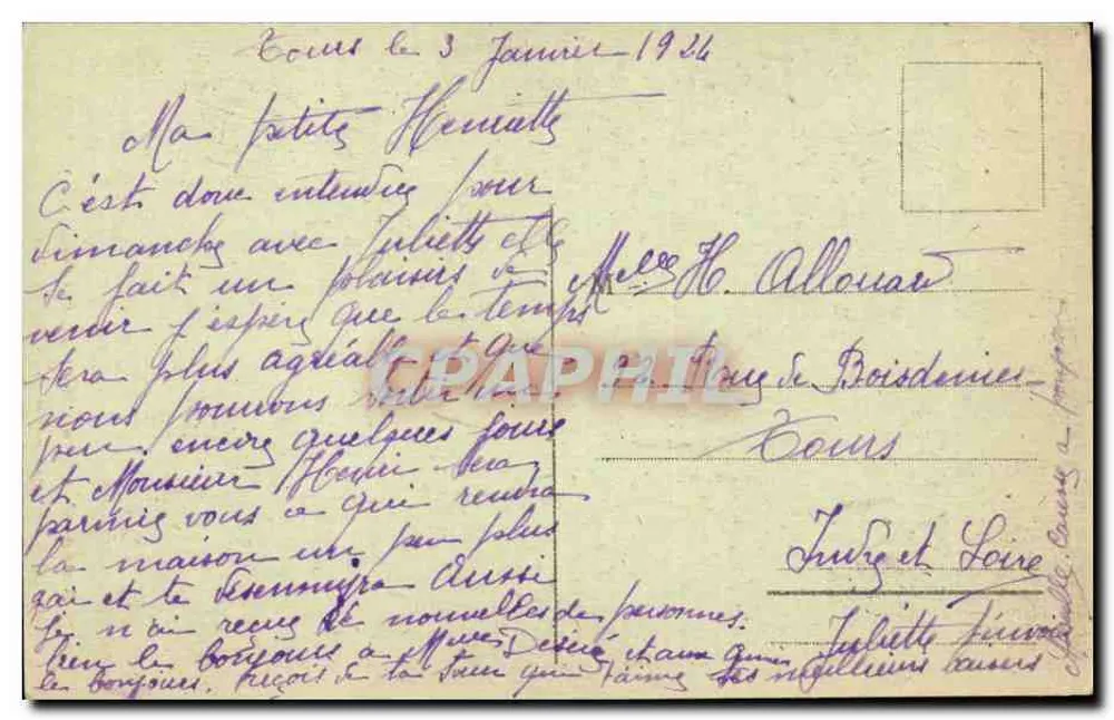 Um die Lita-Clos — Die Mittagssuppe — Coll. E. Hamonic, St-B. — Nr. 5505 - Rückseite