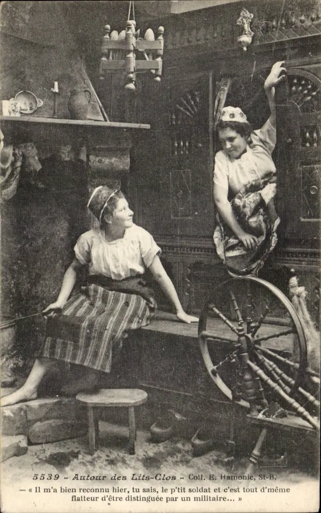 Autour des Lits-Clos — Coll. E. Hamonie, St-B. — N° 5539 - Frente
