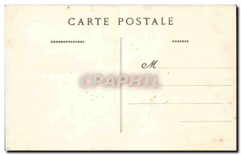 A Ilha Garo, vista de Loctudy — Coleção Villard, Quimper - Verso