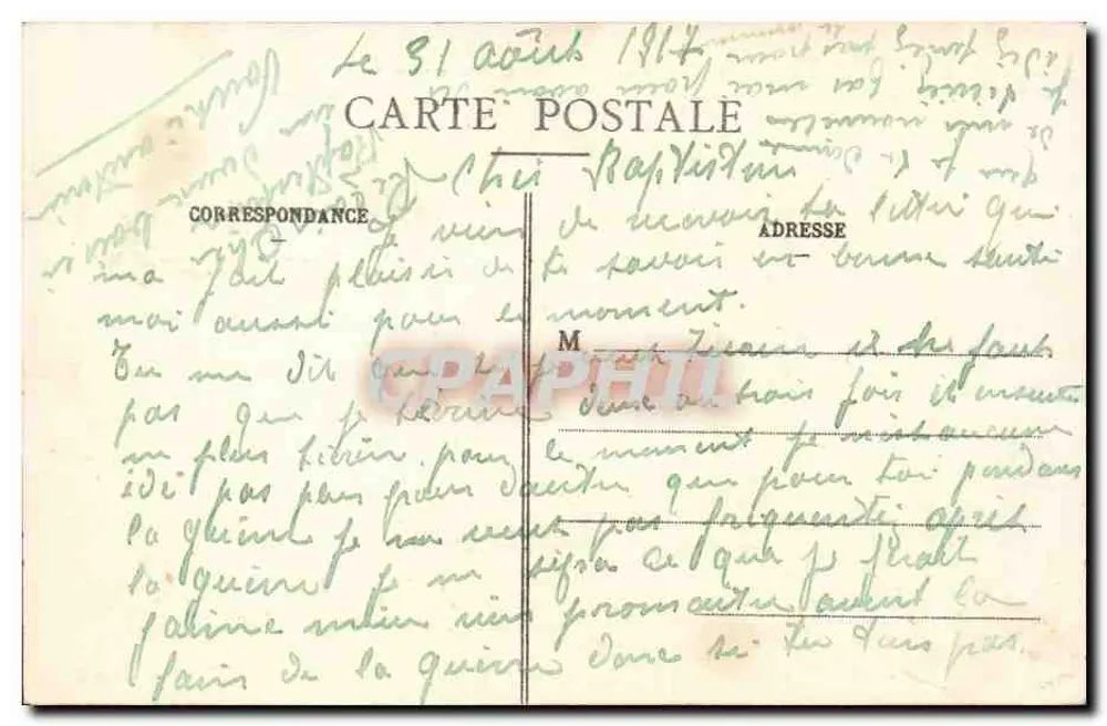 Lunéville - La Caserne Froment-Coste — Lunéville-Photo, P. R., 13, Pl. de l'Église - Achterkant