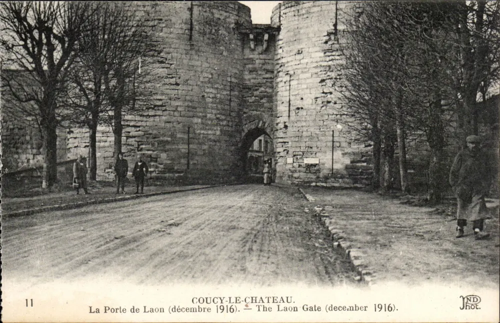 La Porte de Laon — Coucy-le-Château — JND Phot. - Vorderseite