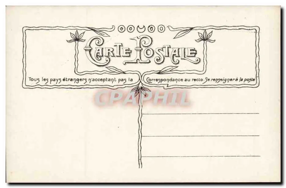 Mädchen im Hut mit dem Emblem 'Le Gaulois' — H. Manuël, Croissy-sur-Seine, n°3718 - Rückseite