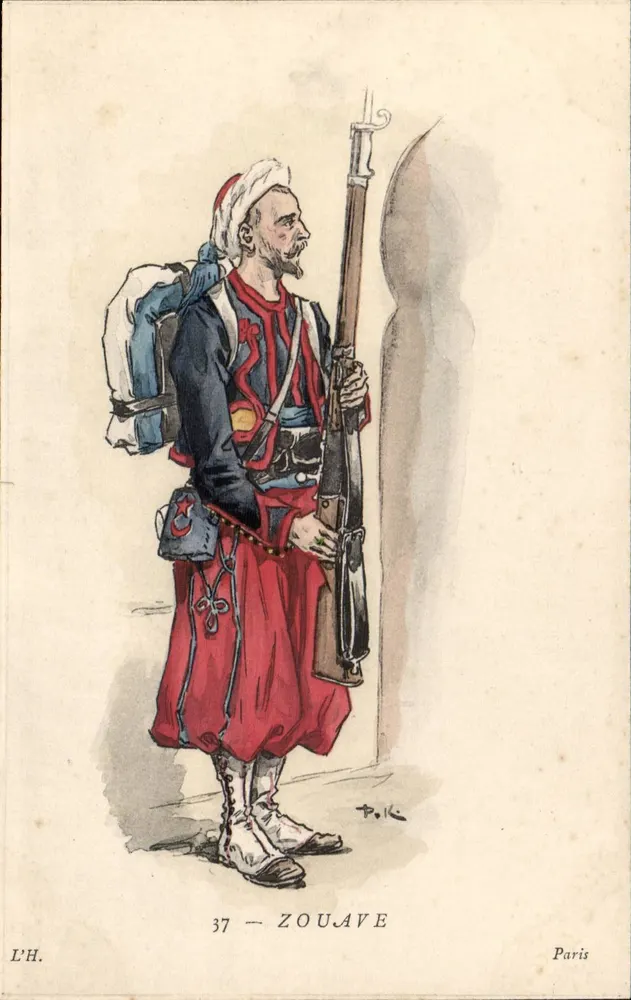 Zouave — 37 — L'H. Paris - Vorderseite