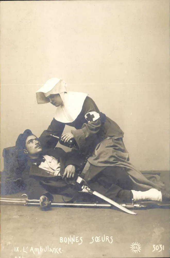 A ambulância — Boas Irmãs — G.L. n° 3031 - Frente