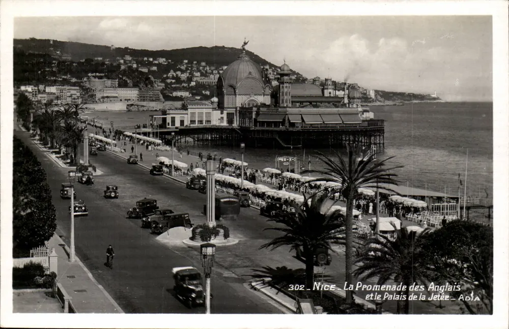 Nice - La Promenade des Anglais et le Palais de la Jetée - ADIA - Recto