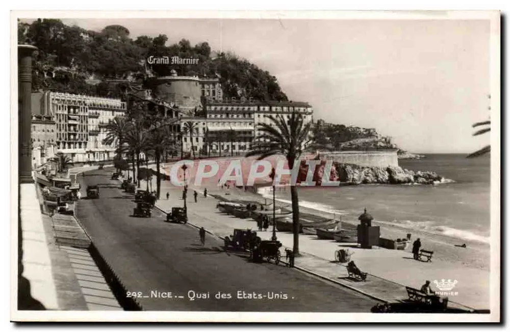 Nizza - Kade van de Verenigde Staten — Grand Marnier — Edities D'Art Munier - Voorkant