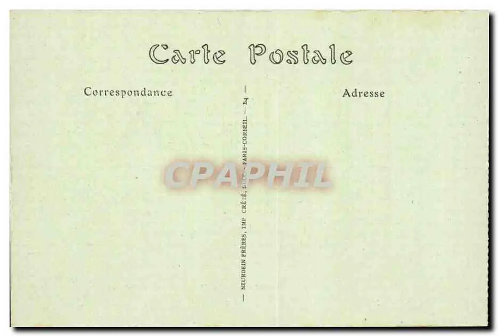 Coucy-le-Château — A Porta de Chauny — editor Neurudein Frères, n° 32 - Verso