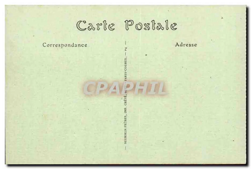 Coucy-le-Château — La Place du Marché et le Donjon — Jhot. - Verso