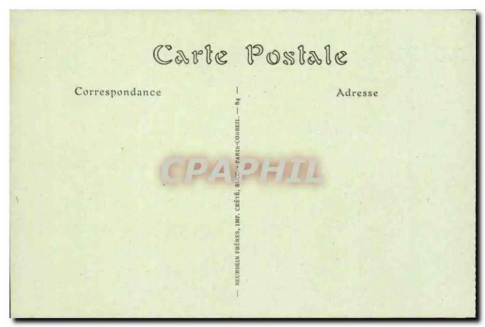 Coucy-le-Château — La Porte de Laon und die Mauern — JAGE, Nr. 8 - Rückseite